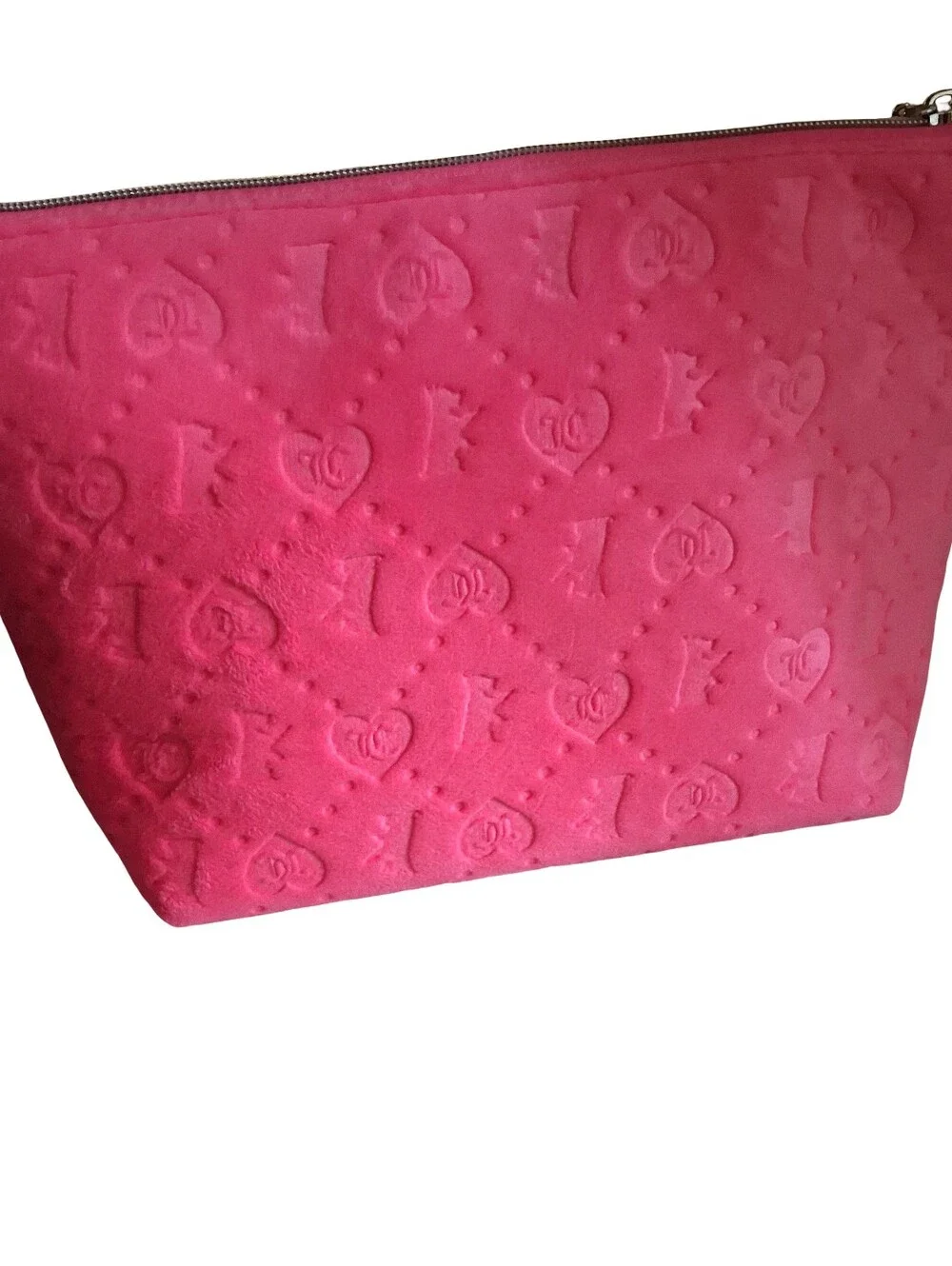 Juicy Couture Large Cosmetic Bag & Roll Up Organizer NWT